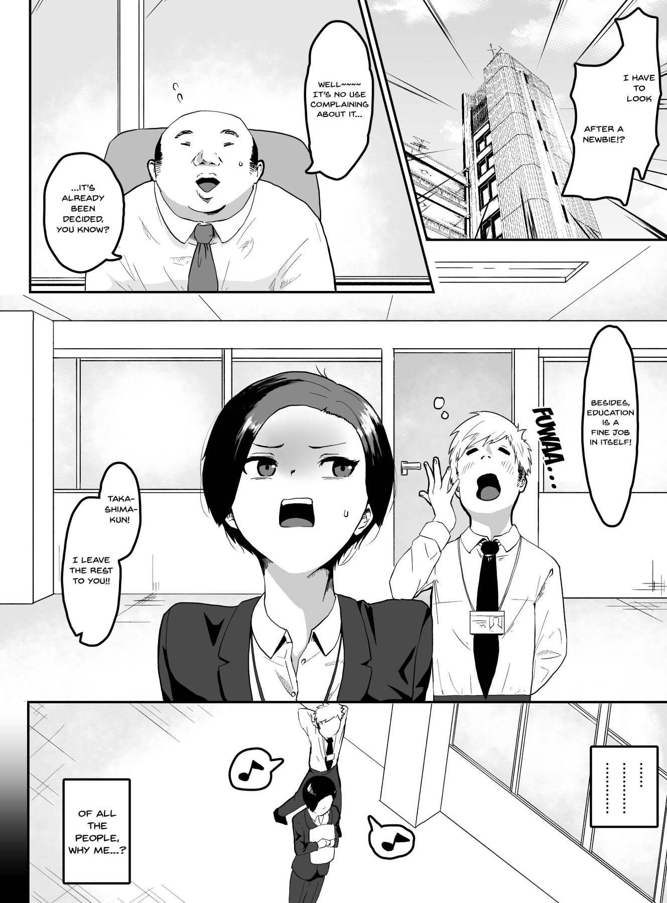 Hentai Manga Comic-A Proud Married Office Worker Gets Fucked By  Her Subordinate-Read-3